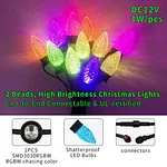 c9 led christmas lights set